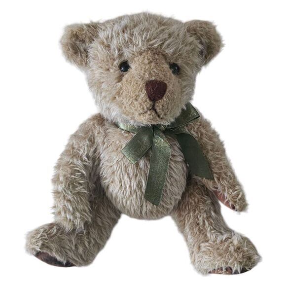 Harrods Knightsbridge Brown & White Teddy Bear - Picture 1 of 9